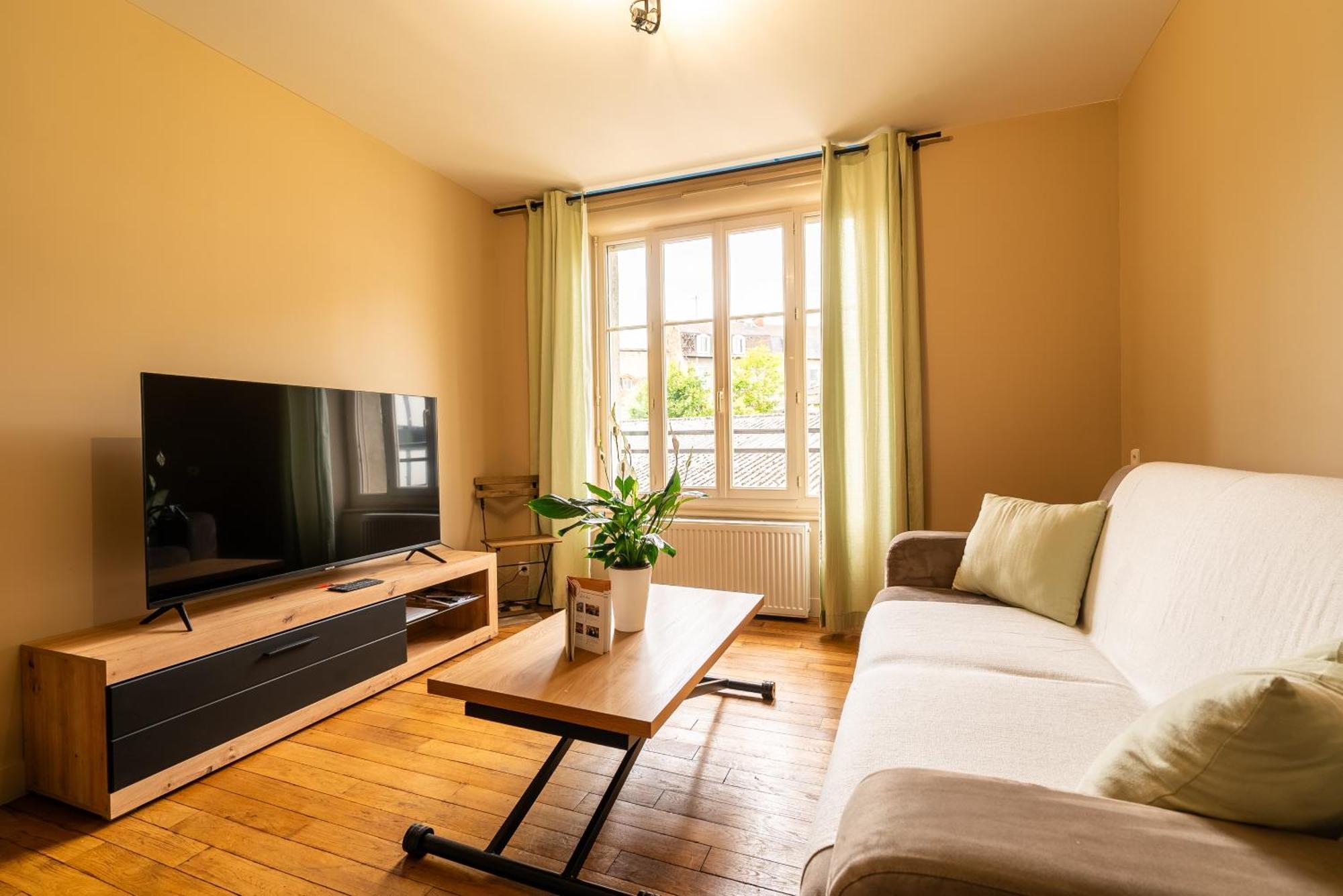 Mon Appart'Hotel - Gare De Limoges - Appartement Familial - Parking En Supp Eksteriør billede